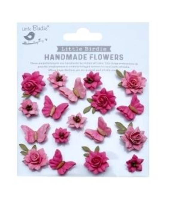 FLORES DE PAPEL ROSY NOTE