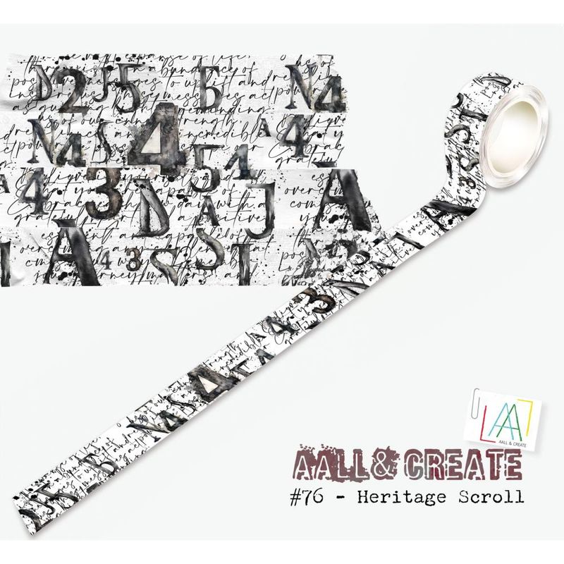 WASHI TAPE HERITAGE SCROLL