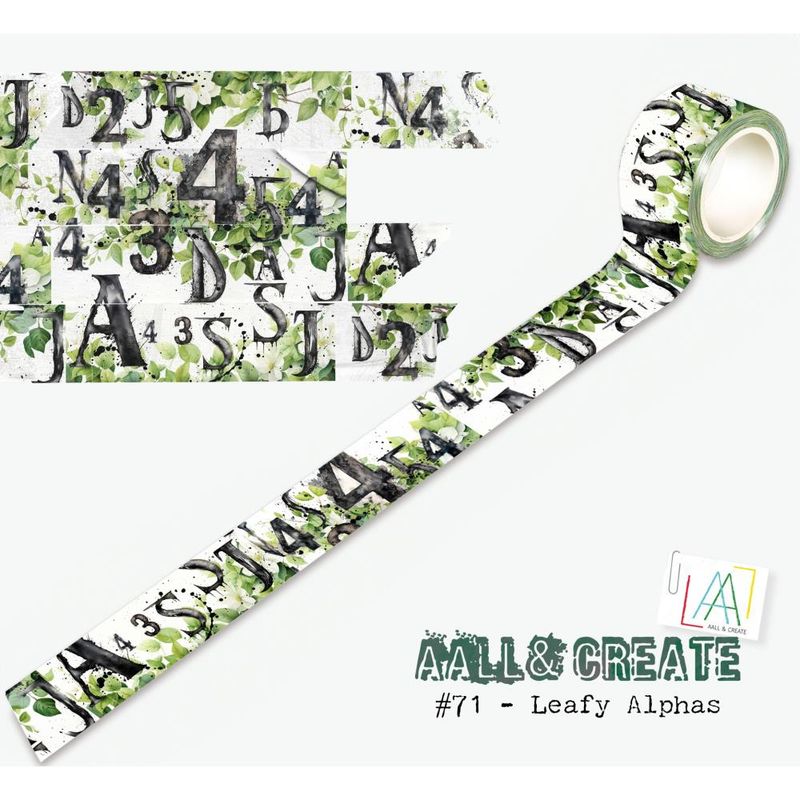 WASHI TAPE ALFAS FRONDOSOS