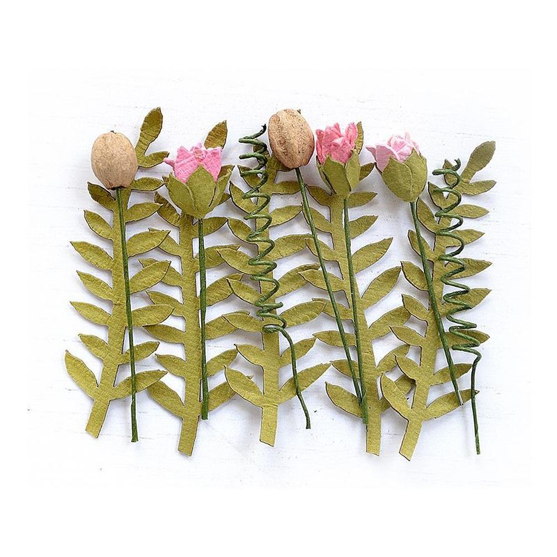 FLORES CON HOJAS CELEBRA LA VIDA