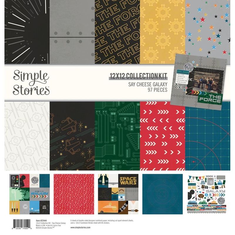 KIT 12X12 SAY CHEESE GALAXY