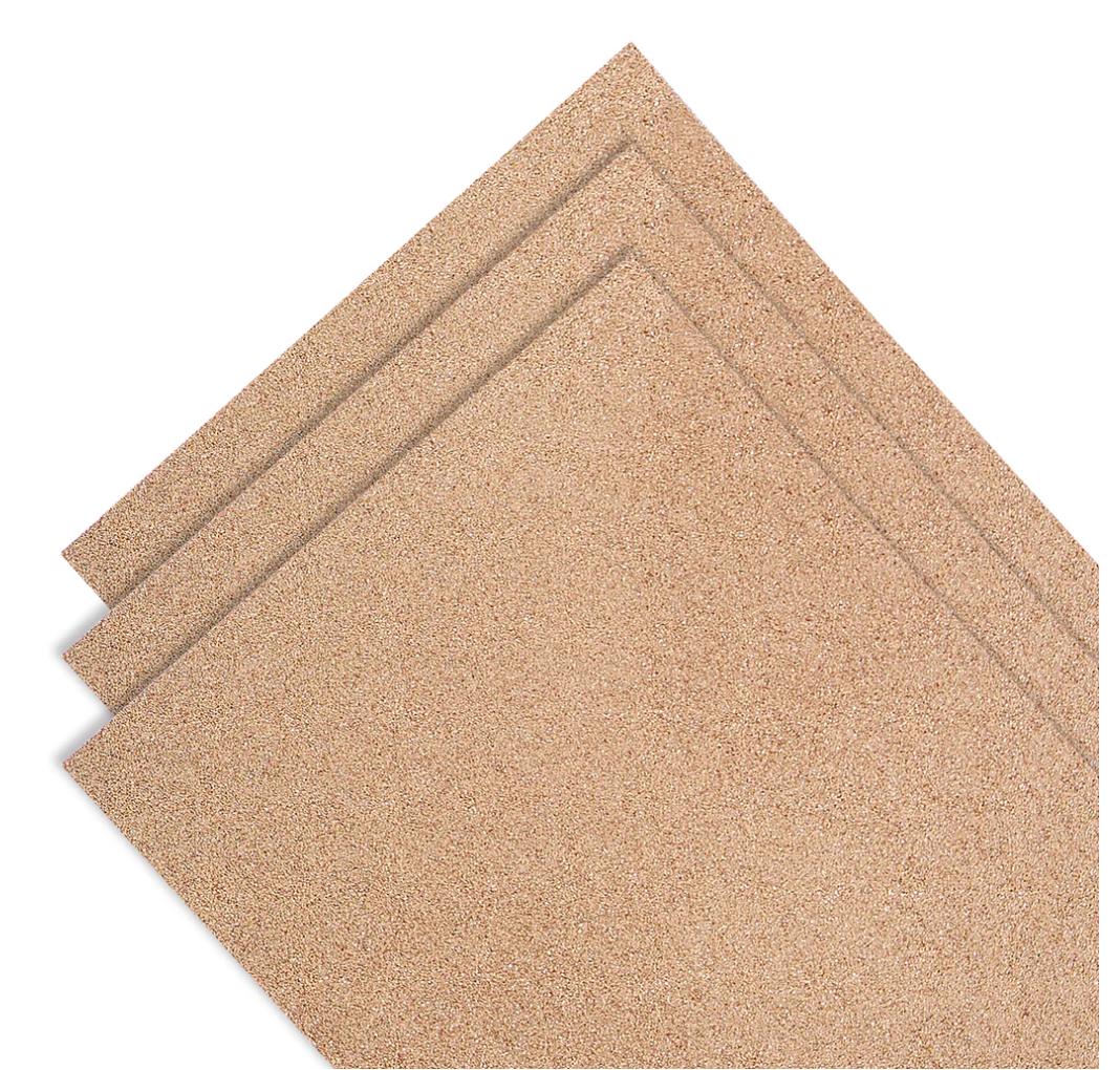 CARDSTOCK  8.5 x 11 CHAMPAGNE GLITTER