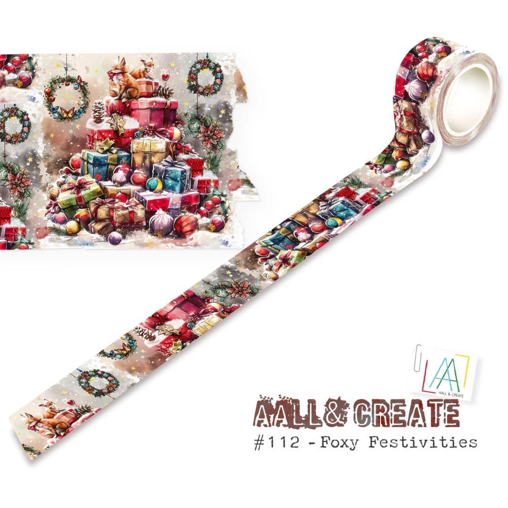 WASHI TAPE FESTIVIDADES FOXY