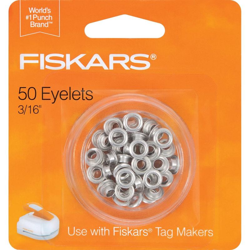 EYELETS PLATEADOS 3/16&quot;