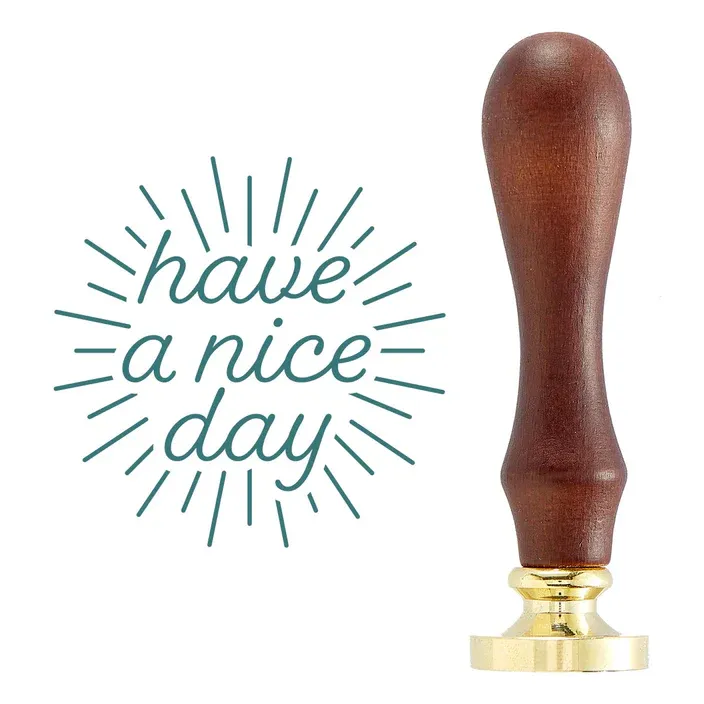 SELLOS DE LACRE HAVE A NICE DAY