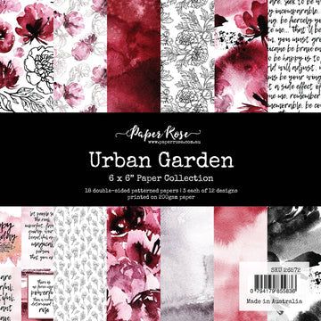 STACK 6X6 URBAN GARDEN DE PAPER ROSE