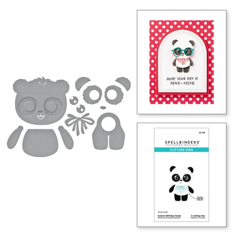 TROQUEL PANDA DE COLECCIÓN MONSTER BIRTHDAY