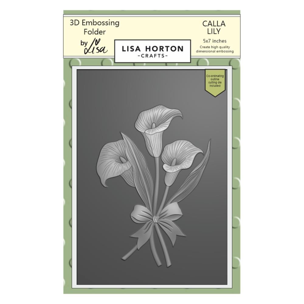 FOLDER DE EMBOSAR Y TROQUEL CALLA LILLY