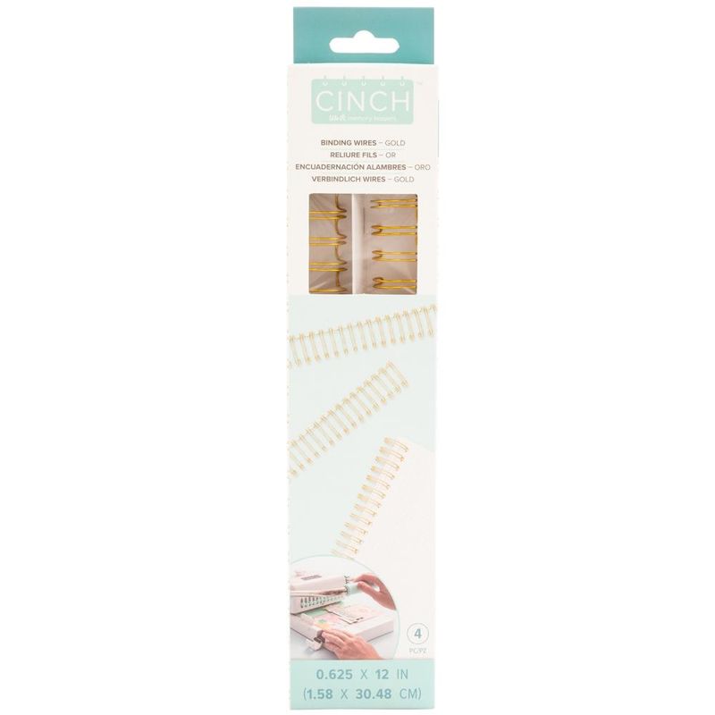 ANILLOS DORADOS 5/8&quot; 4PK