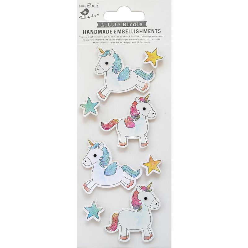 CALCOMANÍAS UNICORNIOS