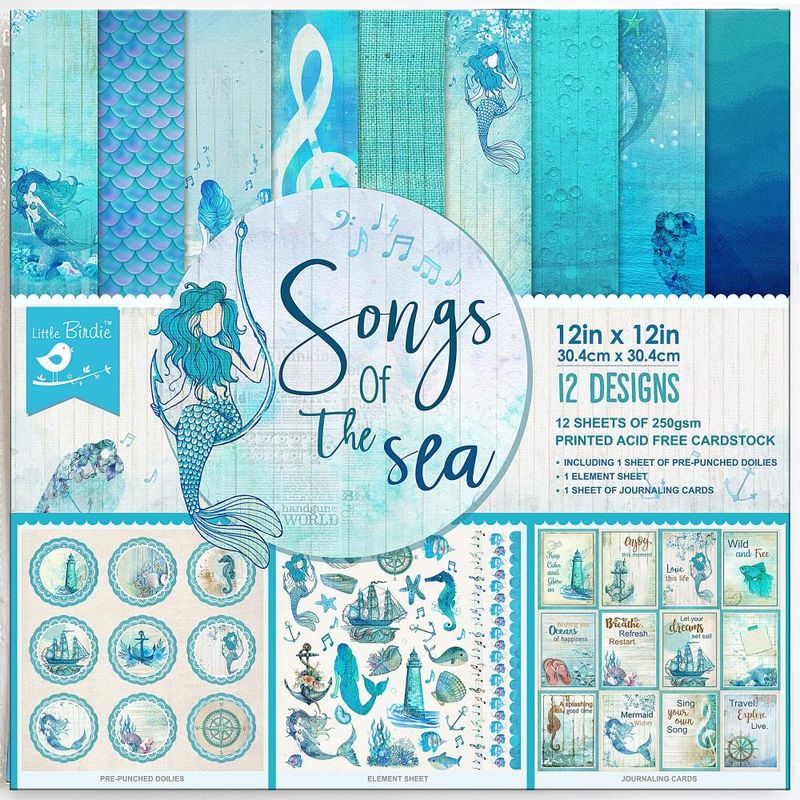 STACK 12X12 SONGS OF THE SEA