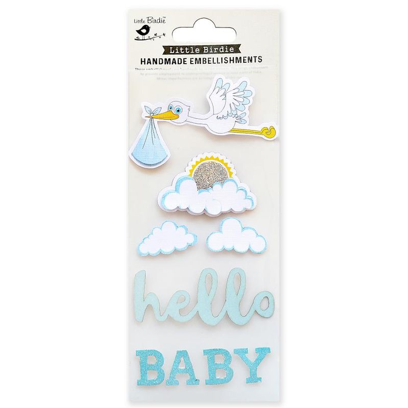 CALCOMANÍAS HELLO BABY BOY