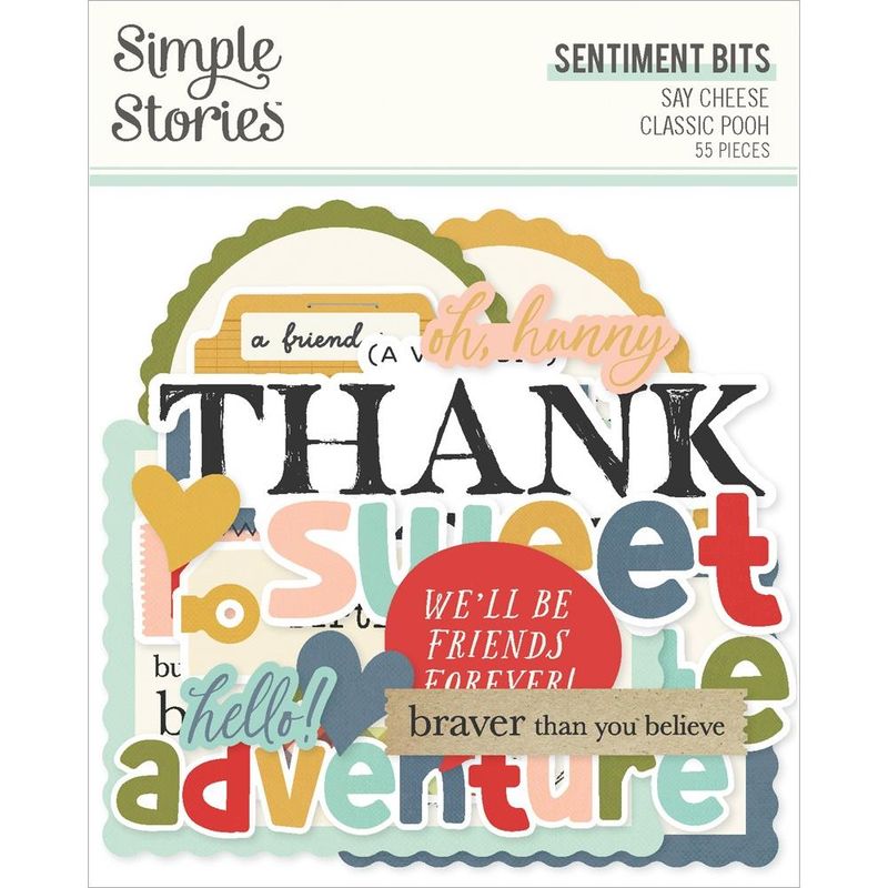 SAY CHEESE CLASSIC POOH SENTIMENTS BITS