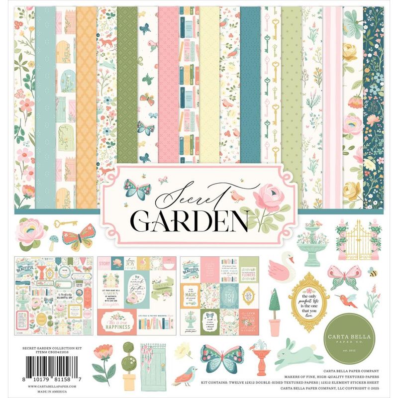 KIT 12X12 JARDÍN SECRETO