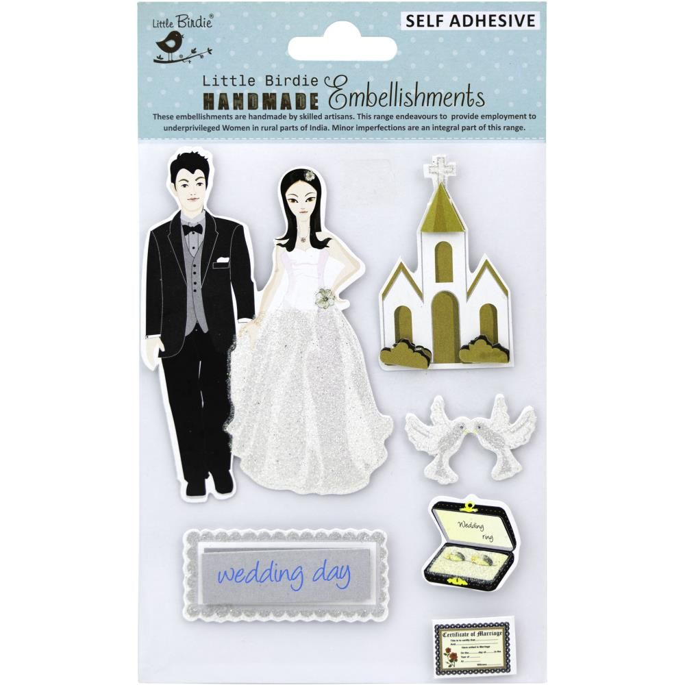 CALCOMANÍAS DÍA DE LA BODA