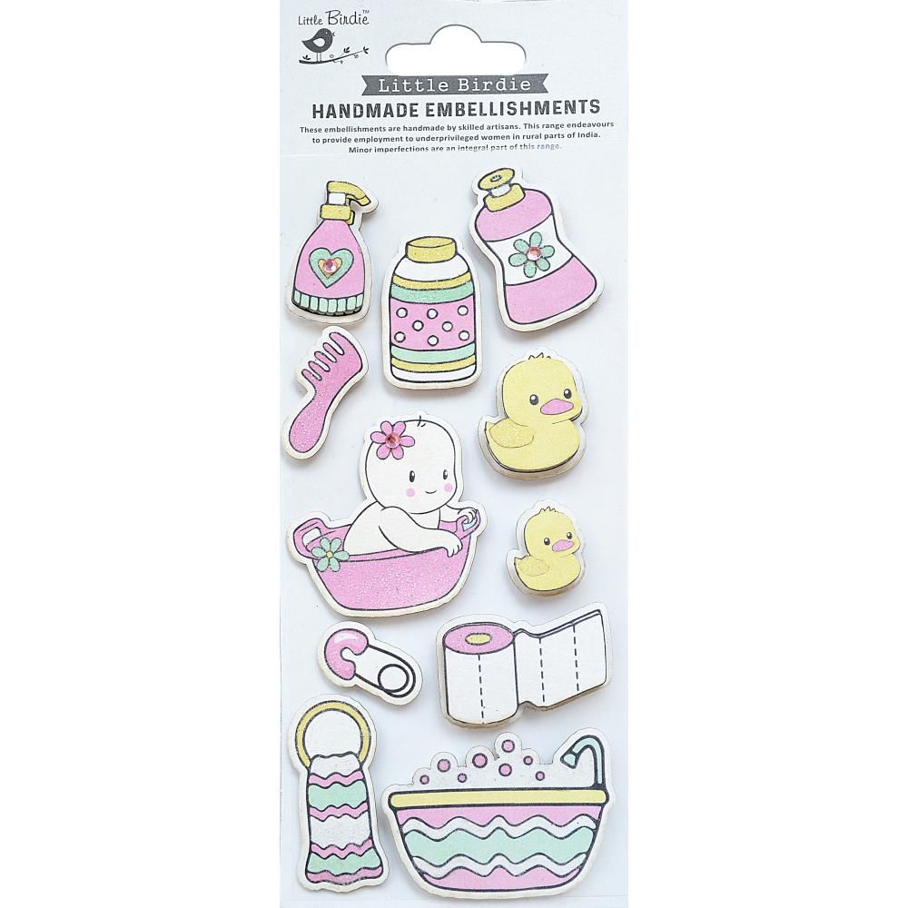 CALCOMANÍAS HORA DEL BAÑO NENA