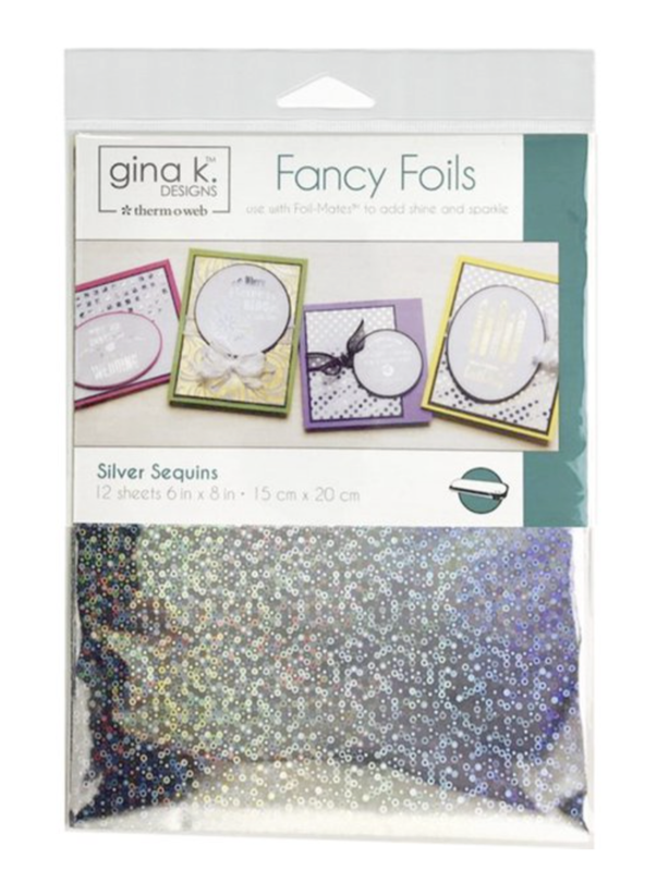 FOIL 6X8 LENTEJUELAS PLATEADAS