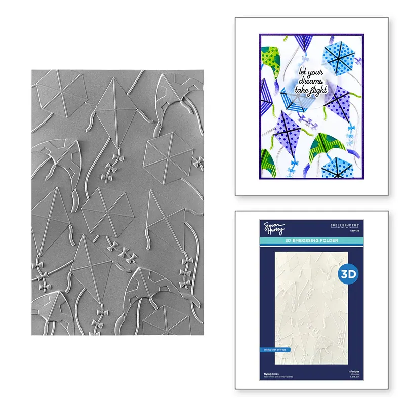 FOLDER DE EMBOSAR 3D FLYING KITES