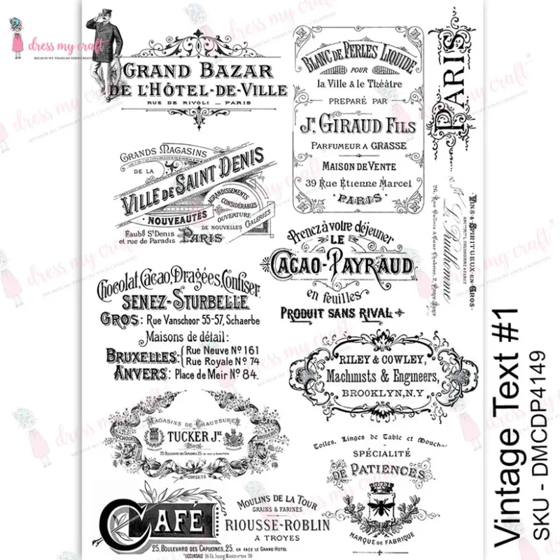 TEXTO VINTAGE N0.1 - TRANSFER ME
