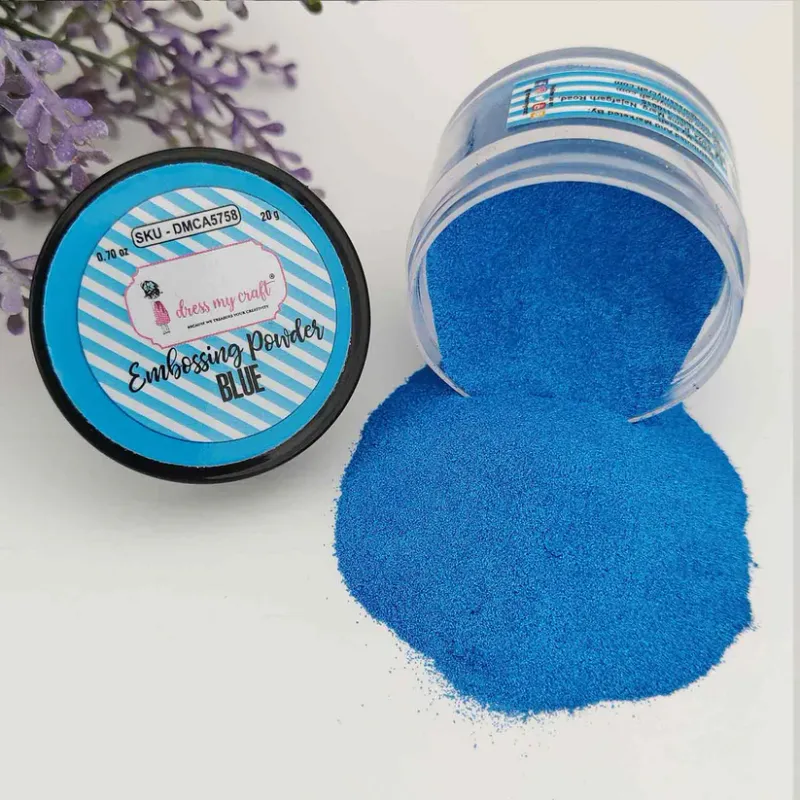 POLVO DE EMBOSAR AZUL