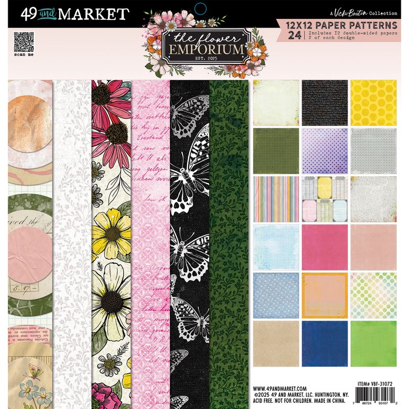 STACK 12X12 THE FLOWER EMPORIUM
