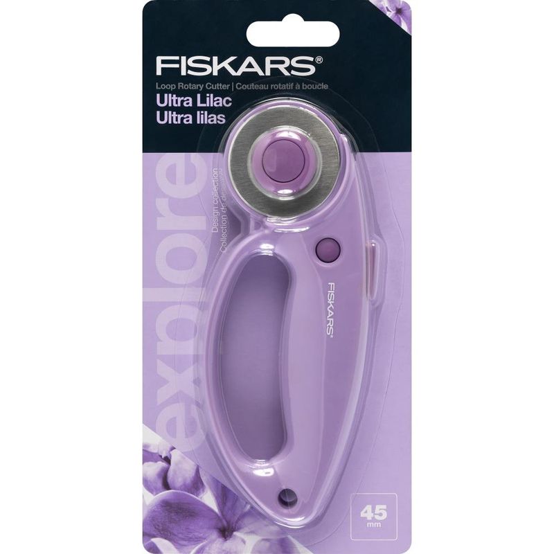 FISKARS ROTARY CUTTER LILAC