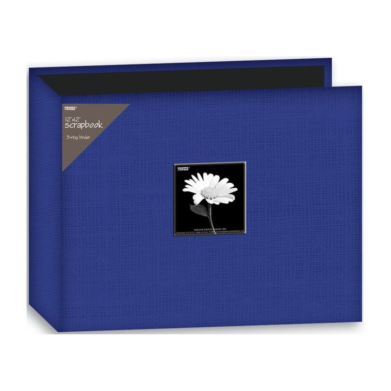 ALBUM DE TELA AZUL 12X12