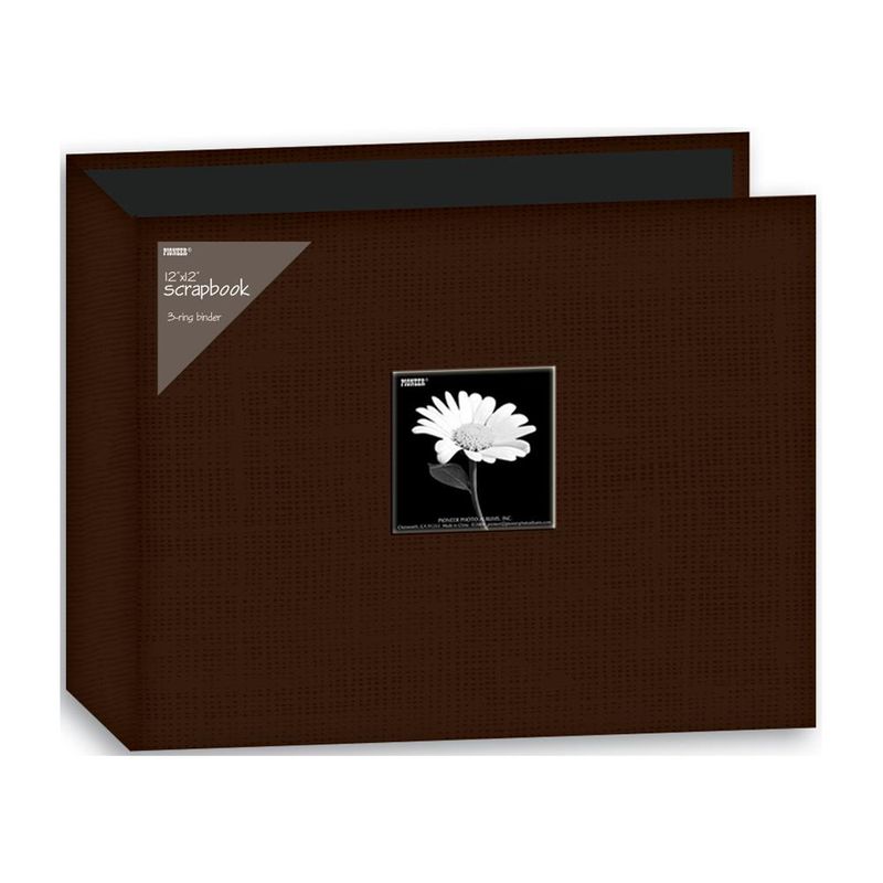 ALBUM DE TELA CAFÉ 12X12