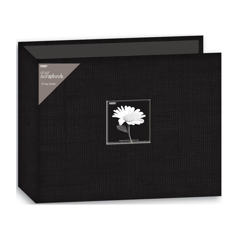 ALBUM DE TELA NEGRO 12X12