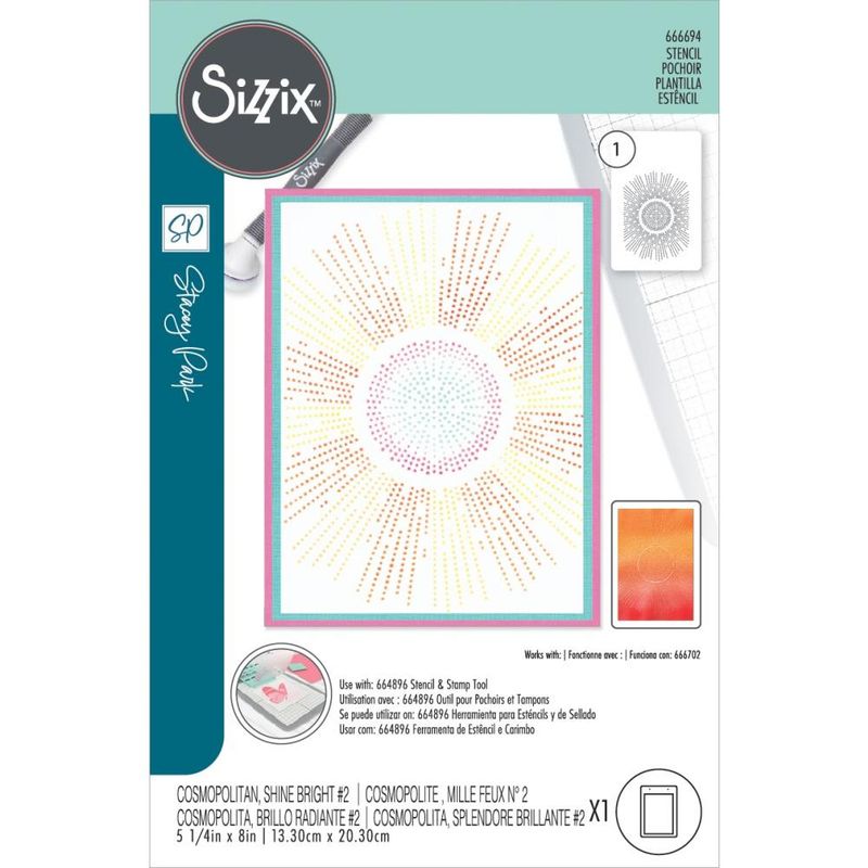 STENCIL SHINE BRIGHT