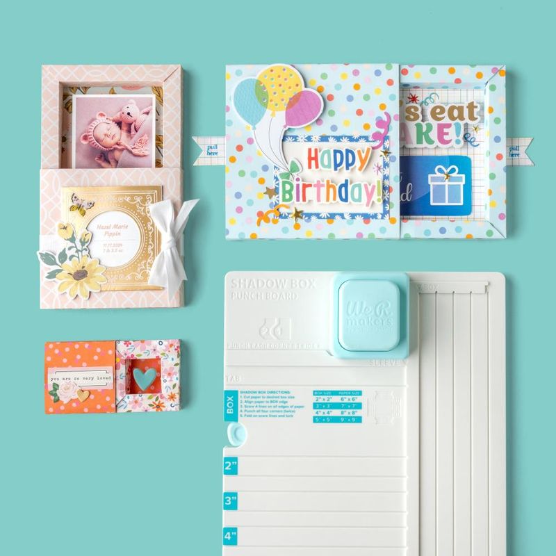 SHADOW BOX PUNCH BOARD