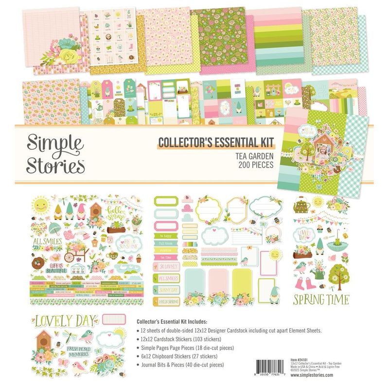 COLLECTION KIT 12X12 TEA GARDEN