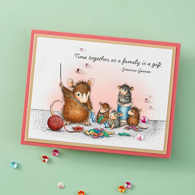 SELLOS SEW SWEET, COLECCIÓN HOUSE MOUSE