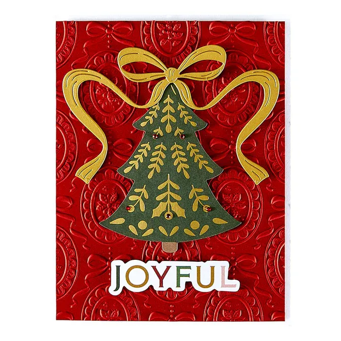 FOLDER DE EMBOSAR CAMEOS NAVIDEÑOS