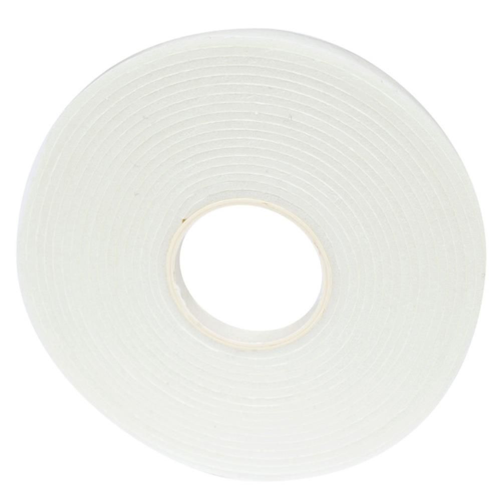 TAPE FOMI DOBLE CARA BLANCO 1/4&quot;, 1MM DE ESPESOR