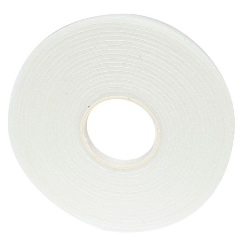 TAPE FOMI DOBLE CARA BLANCO 1/4&quot;, 1MM DE ESPESOR
