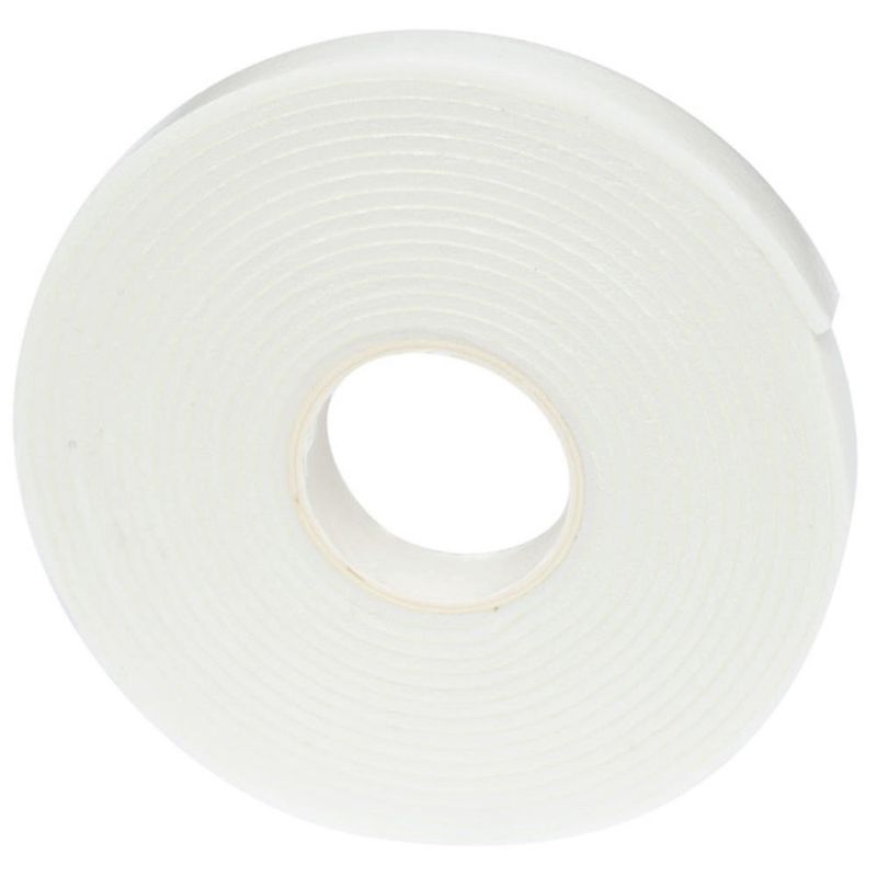 TAPE DOBLE CARA BLANCO 1/2&quot;, 1MM DE ESPESOR