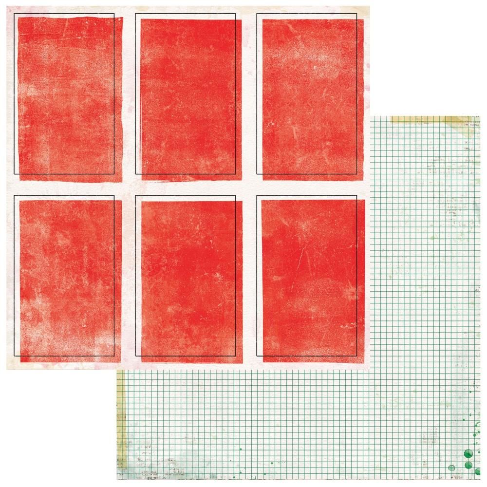 STARTERS #4 HOJAS 12X12 DOBLE CARA MISTLETOE AND MEMORIES