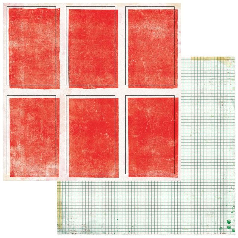 STARTERS #4 HOJAS 12X12 DOBLE CARA MISTLETOE AND MEMORIES