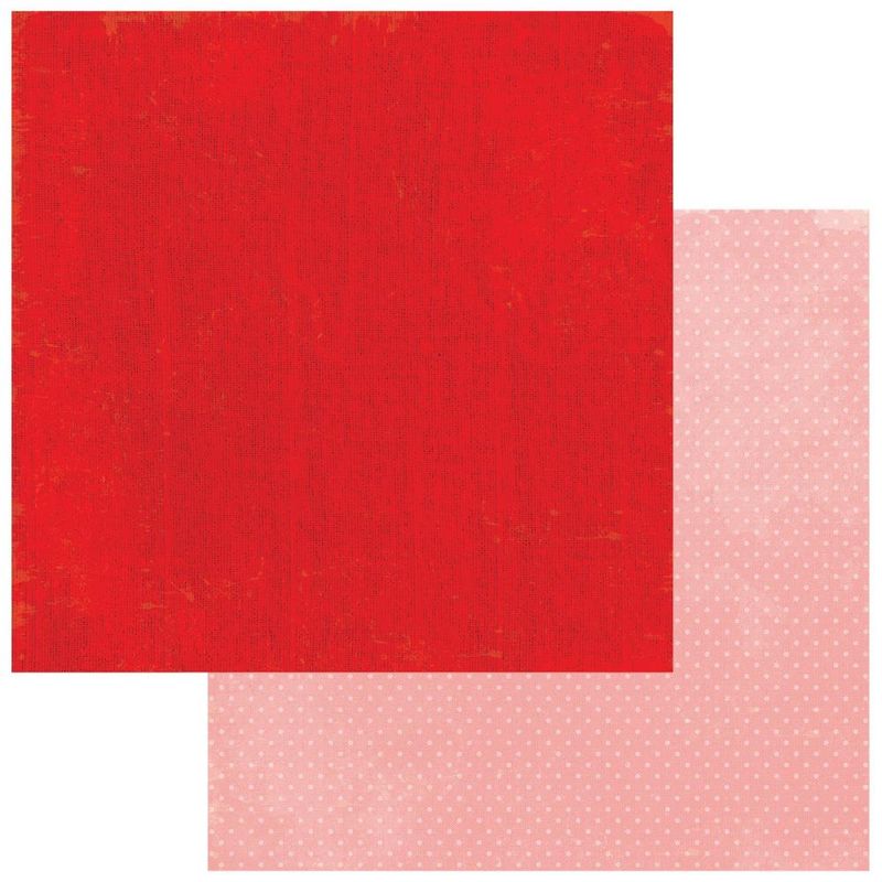 STAPLES #1 HOJAS 12X12 DOBLE CARA MISTLETOE AND MEMORIES