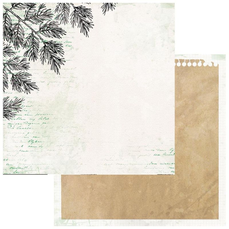 STARTERS #7 HOJAS 12X12 DOBLE CARA MISTLETOE AND MEMORIES
