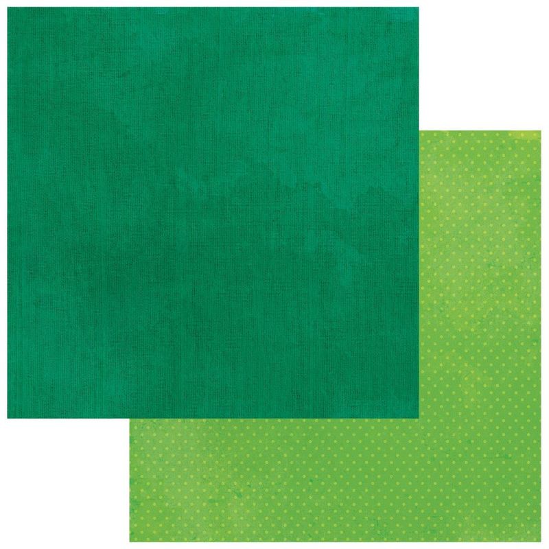 STAPLES #4 HOJAS 12X12 DOBLE CARA MISTLETOE AND MEMORIES