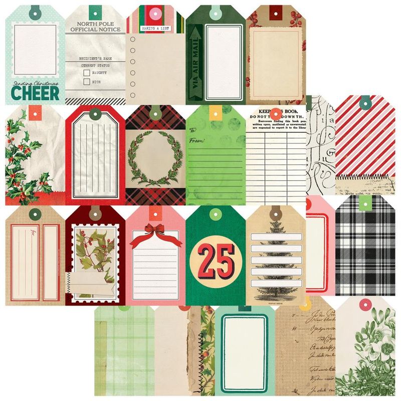 STARTERS #10 HOJAS 12X12 DOBLE CARA MISTLETOE AND MEMORIES