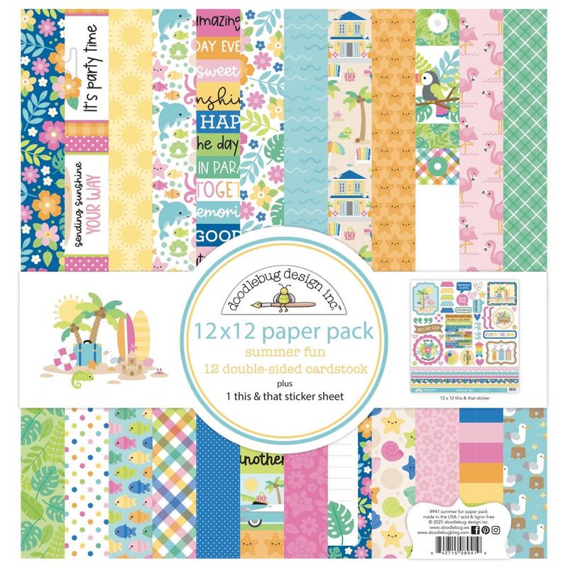 KIT 12X12 SUMMER FUN