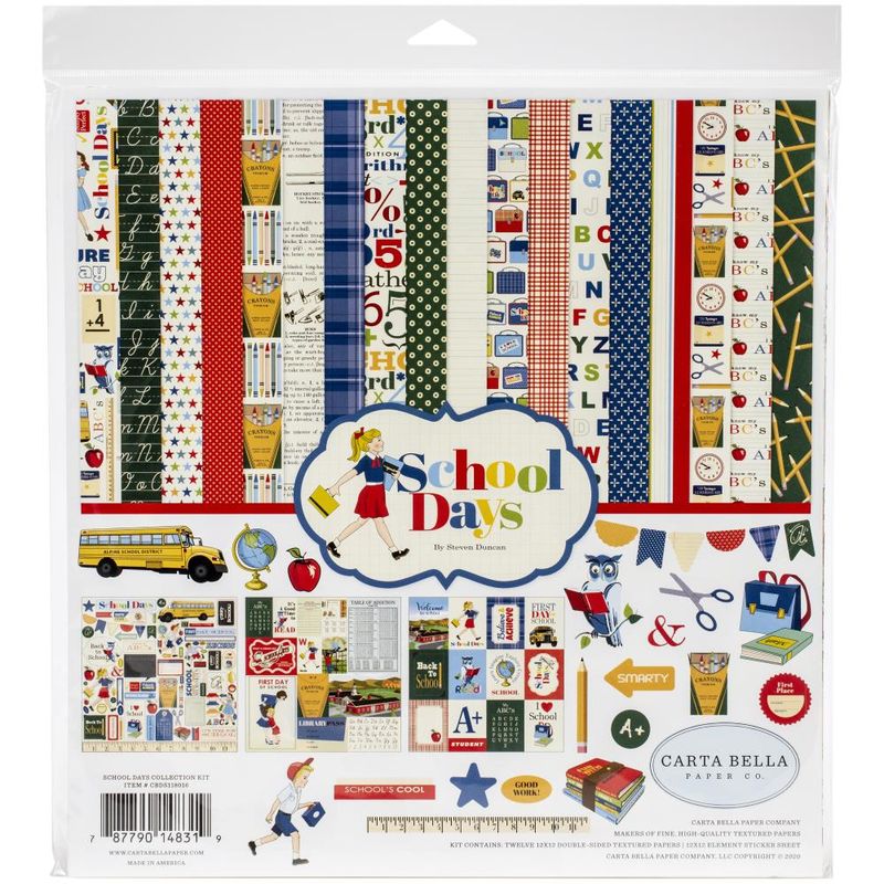 KIT 12X12 SCHOOL DAYS