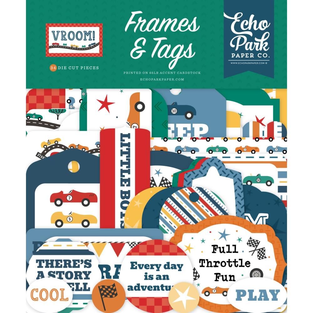 VROOM FRAMES AND TAGS