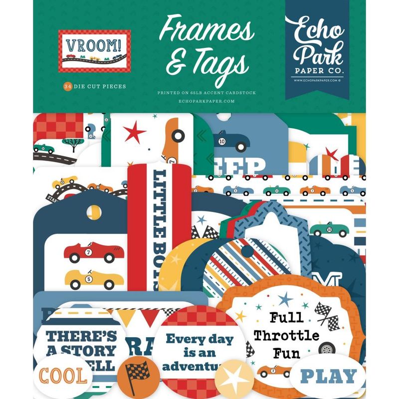 VROOM FRAMES AND TAGS
