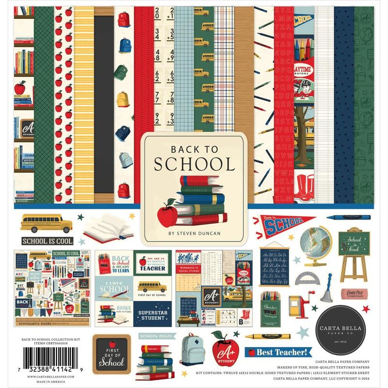 KIT 12X12 BACK TO SCHOOL
