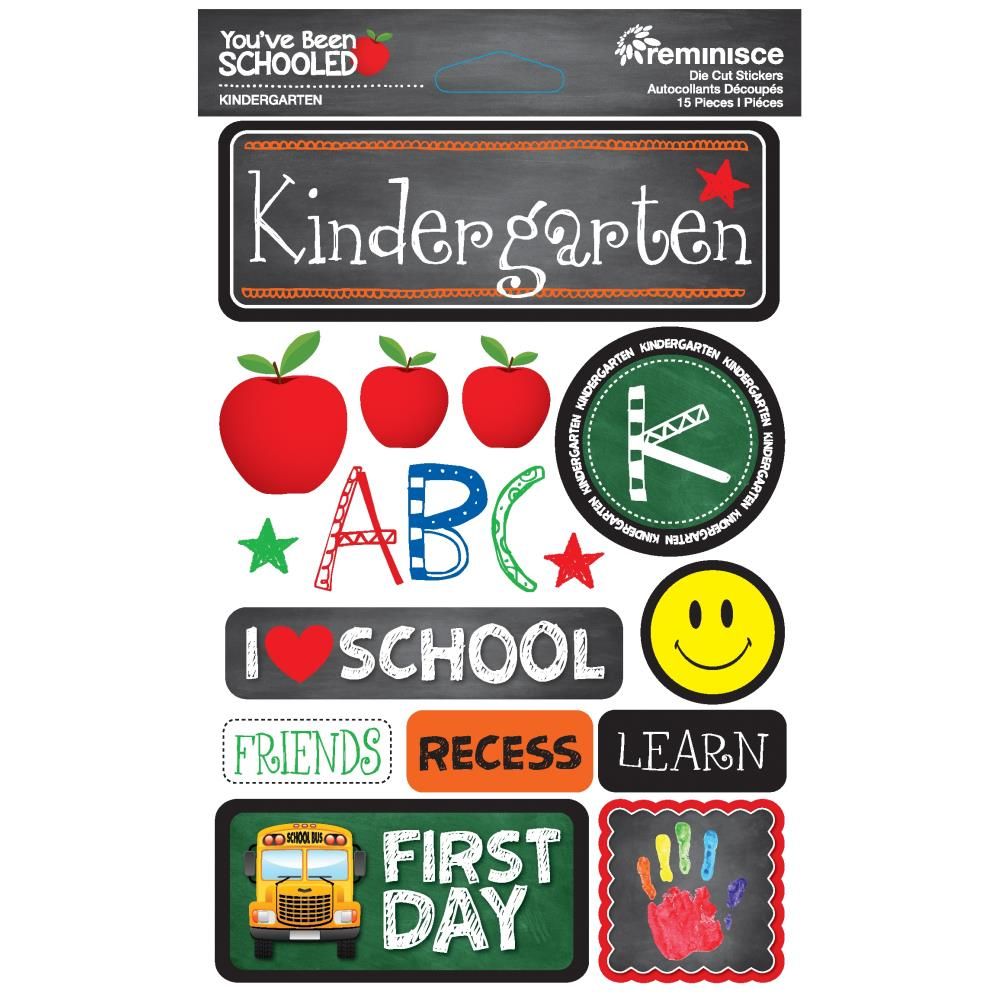 CALCOMANÍAS KINDERGARTEN