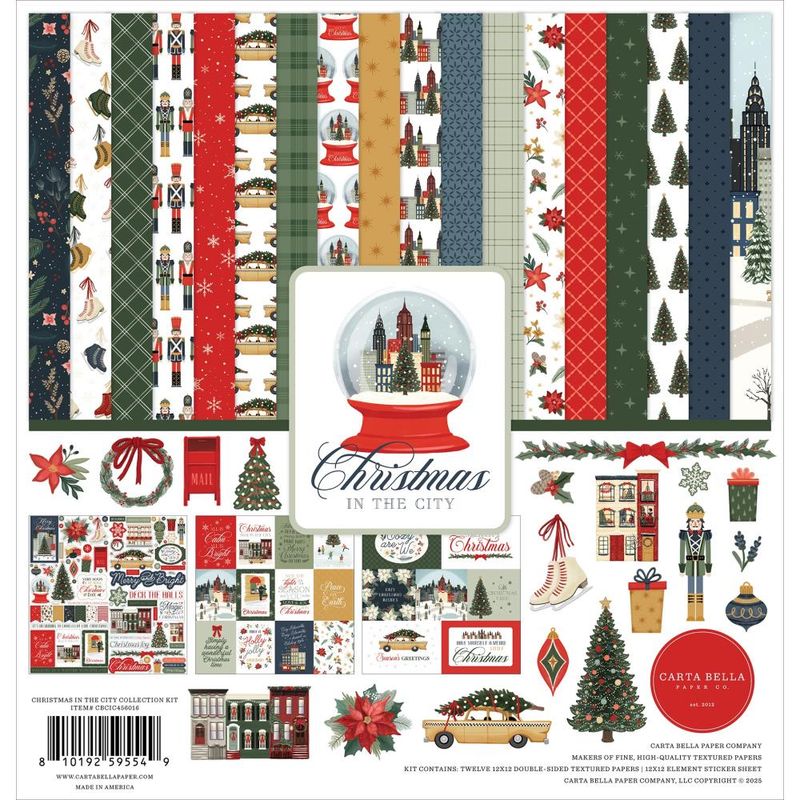 KIT 12X12 NAVIDAD EN LA CIUDAD
